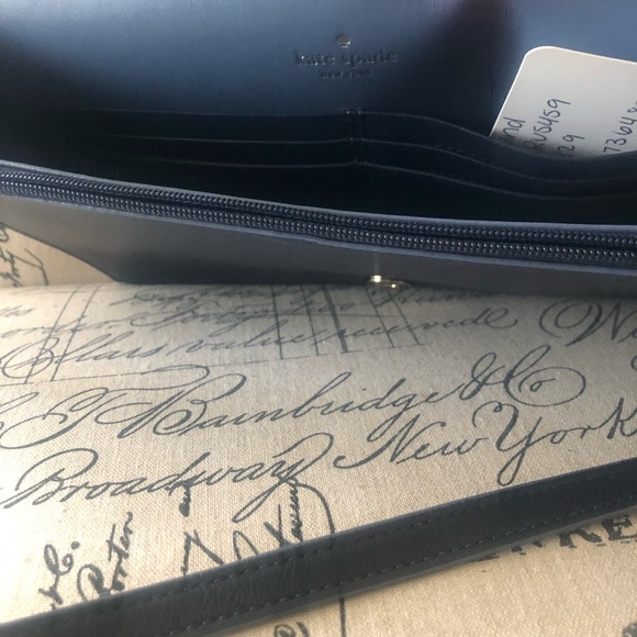 Quilted Holland Blue Kate Spade Clutches Sold - Picture 7 of 8